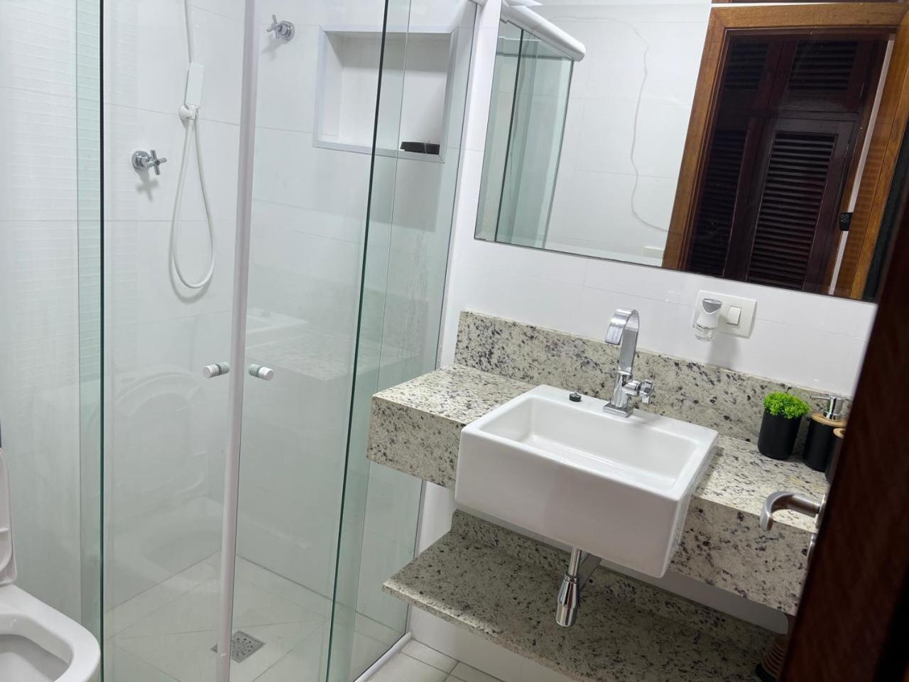 Beleza De Apartamento 300 Metros Da Praia Guarujá Exterior foto